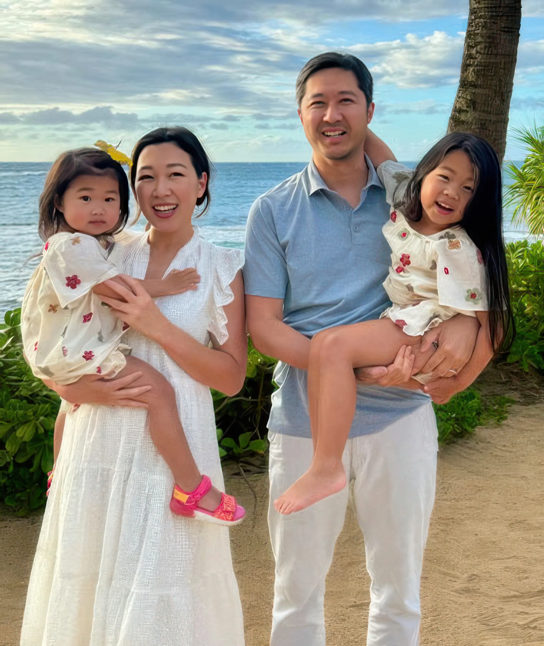 Dr. Jung with her family